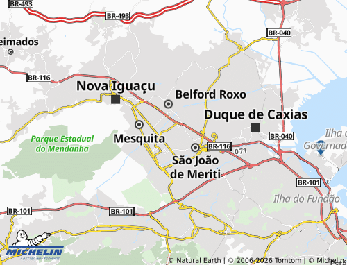 MICHELIN Éden map - ViaMichelin