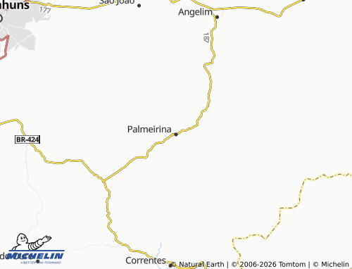 MICHELIN-Landkarte Palmeirina - ViaMichelin