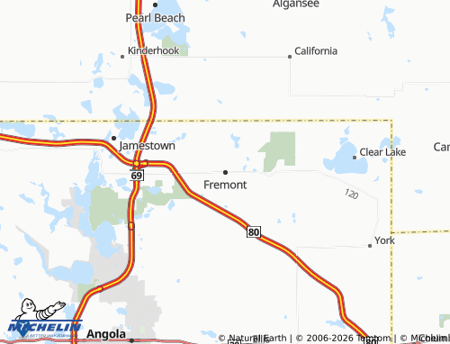 Mappa MICHELIN Fremont - ViaMichelin