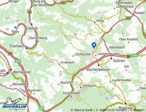MICHELIN Lötzbeuren map - ViaMichelin