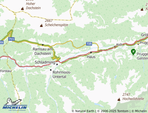 MICHELIN Lehen map - ViaMichelin