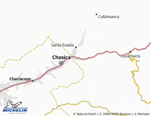Mappa MICHELIN Ricardo Palma - ViaMichelin