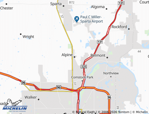 Mapa MICHELIN Alpine - ViaMichelin