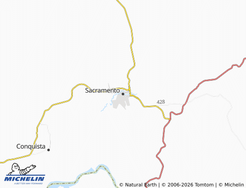 Mapa MICHELIN Sacramento - ViaMichelin