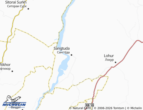 Mappa MICHELIN Sangtuda - ViaMichelin