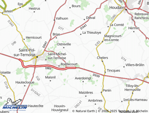 MICHELIN Marquay map - ViaMichelin