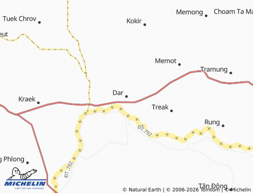 Mapa MICHELIN Dar - ViaMichelin