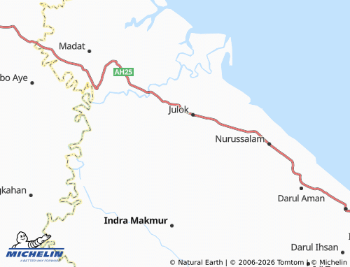 Mapa MICHELIN Buket Dindeng - ViaMichelin