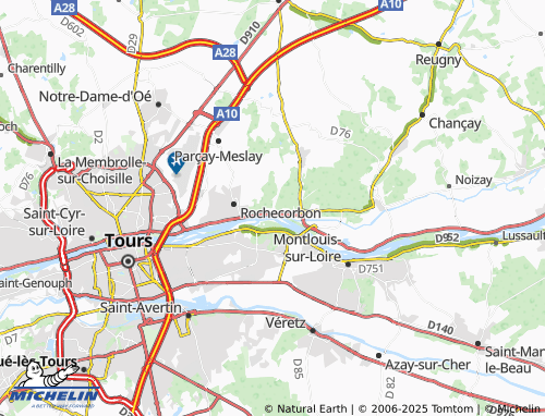 Mappa MICHELIN La Vallée Coquette - ViaMichelin