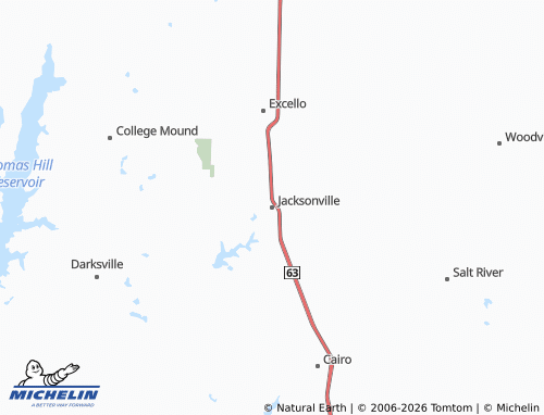 Mapa MICHELIN Jacksonville - ViaMichelin