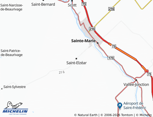 Kaart MICHELIN Saint-Elzéar - ViaMichelin