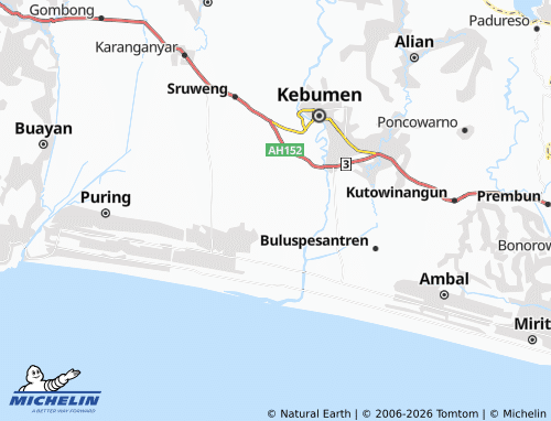 Carte MICHELIN Kaliwungu - ViaMichelin
