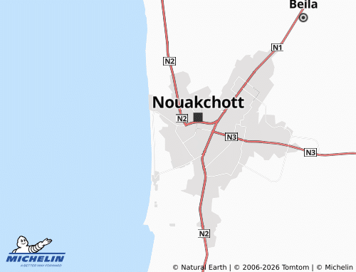 Mappa MICHELIN Sebkha - ViaMichelin