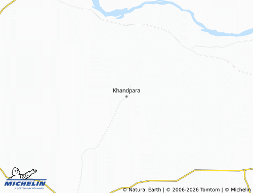 MICHELIN Khandpara map - ViaMichelin