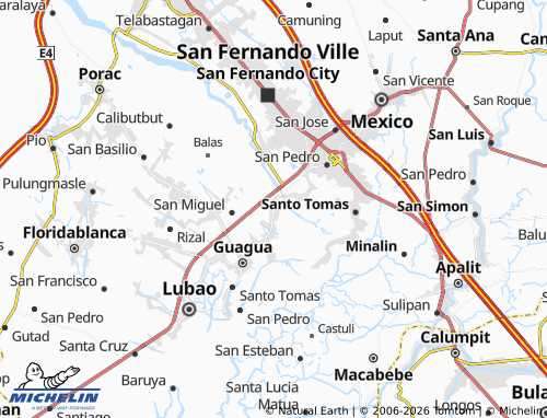 Mappa MICHELIN Bacolor - ViaMichelin