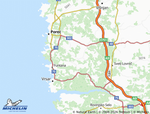 MICHELIN-Landkarte Starići - ViaMichelin
