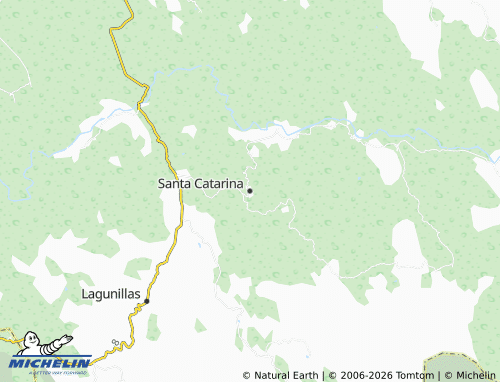 Mappa MICHELIN Santa Catarina - ViaMichelin