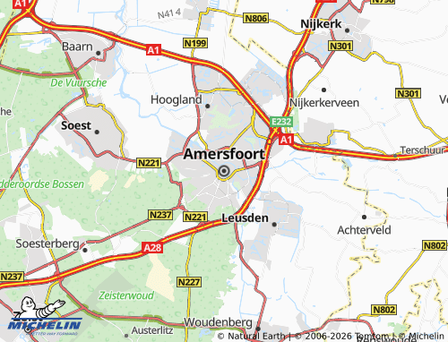 Carte MICHELIN Amersfoort - ViaMichelin