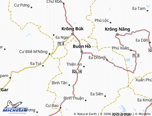 MICHELIN Đoàn Kết map - ViaMichelin