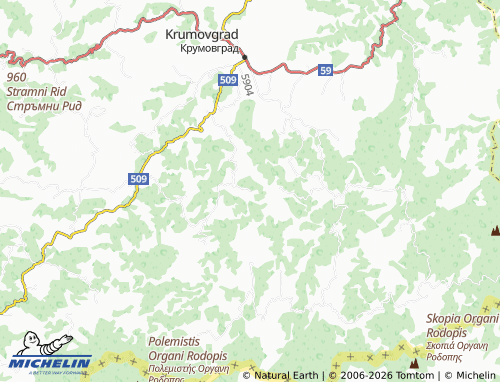 Mapa MICHELIN Kaklitsa - ViaMichelin