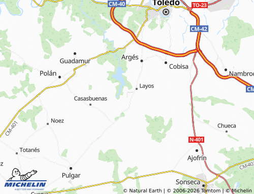 Mapa MICHELIN Mimbrera - ViaMichelin
