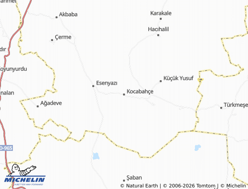 Mapa MICHELIN Kocabahçe - ViaMichelin
