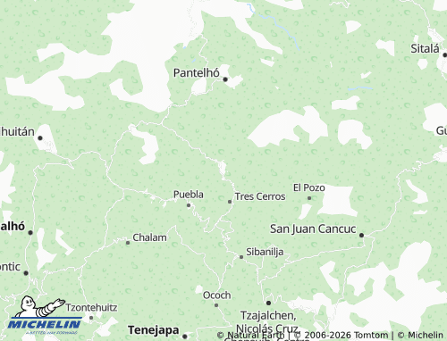 Mapa MICHELIN Centro Tzental - ViaMichelin