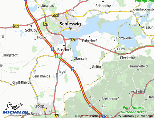 MICHELIN Niederselk map - ViaMichelin