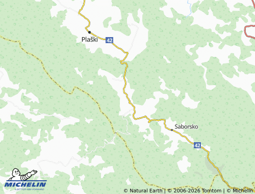 Mapa MICHELIN Begovac - ViaMichelin