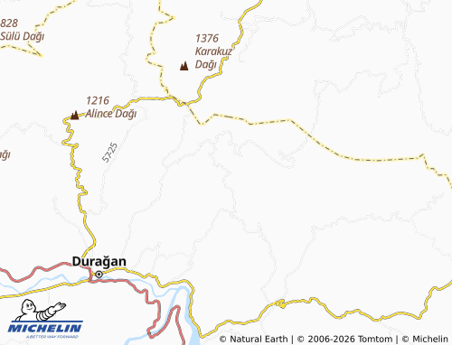Mappa MICHELIN Kızılcapelit - ViaMichelin