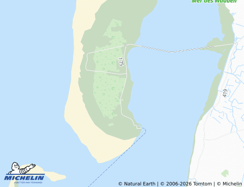 Mappa MICHELIN Rømø Kirkeby - ViaMichelin