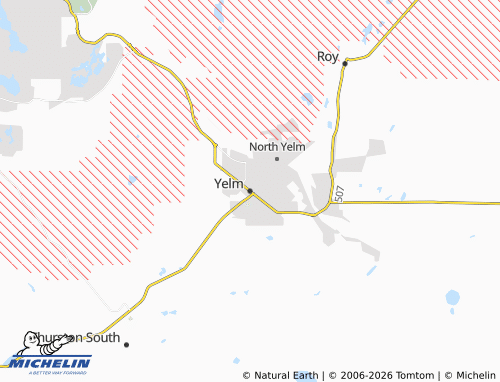 Kaart MICHELIN Yelm - ViaMichelin