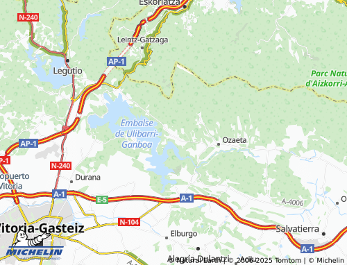 MICHELIN-Landkarte Marieta-Larrintzar - ViaMichelin