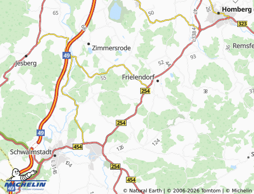 Mappa MICHELIN Linsingen - ViaMichelin
