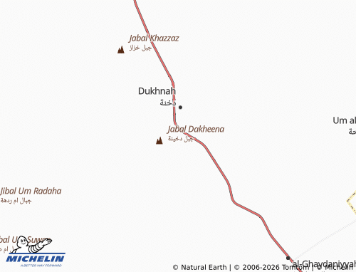 MICHELIN-Landkarte al-'Andalus - ViaMichelin