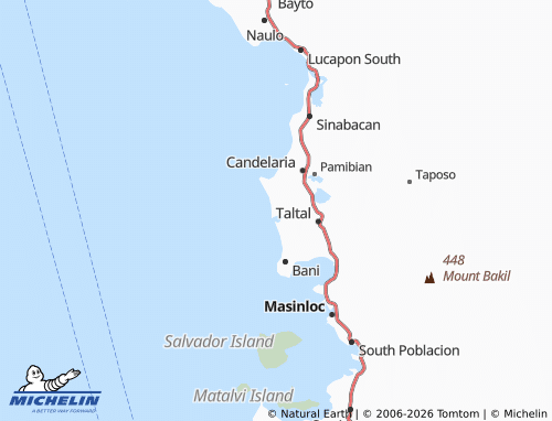 Mappa MICHELIN Binabalian - ViaMichelin