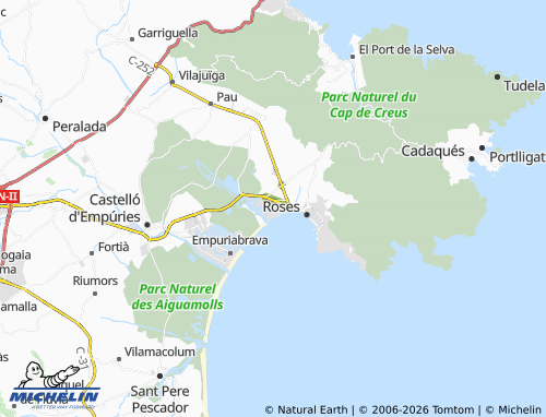 Carte MICHELIN Santa Margarida - ViaMichelin