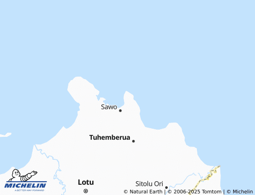 MICHELIN Seriwau map - ViaMichelin