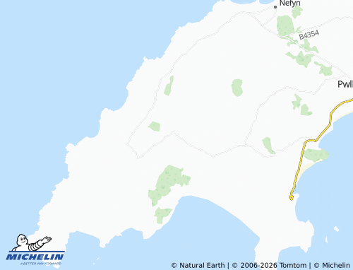 Mappa MICHELIN Sarn Mellteyrn - ViaMichelin