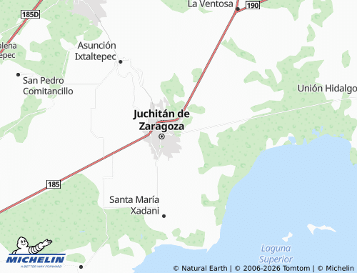 Mapa MICHELIN Lázaro Cárdenas - ViaMichelin
