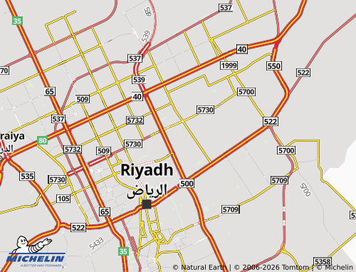 MICHELIN Al Quds map - ViaMichelin