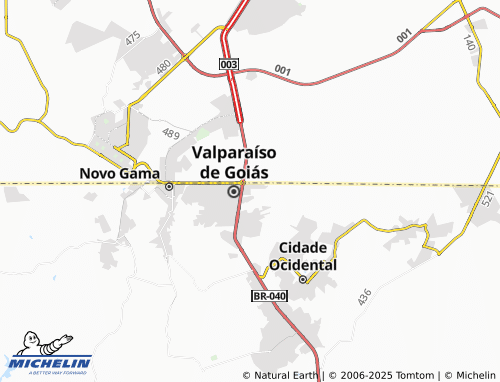 MICHELIN Cidade Jardins map - ViaMichelin