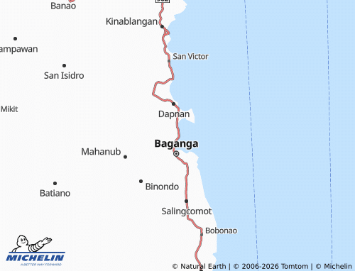 MICHELIN Lambajon map - ViaMichelin