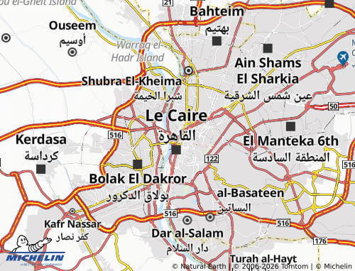 Carte MICHELIN al-Qalayah - ViaMichelin
