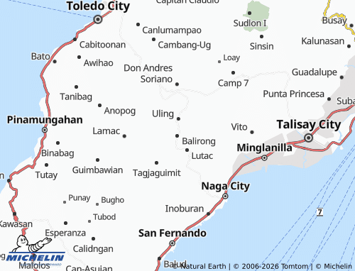 MICHELIN Balirong map - ViaMichelin