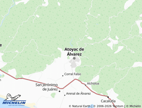 Mappa MICHELIN Piedra Redonda - ViaMichelin