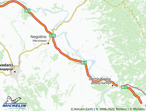 MICHELIN Dubrovo map - ViaMichelin