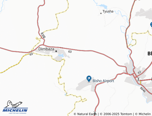 MICHELIN KwaMamata map - ViaMichelin