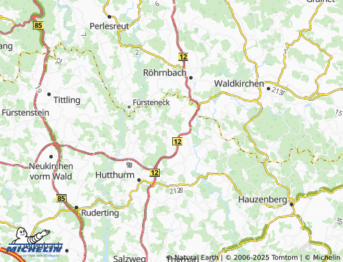 Mappa MICHELIN Oberpretz - ViaMichelin