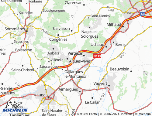 Carte MICHELIN Mus - ViaMichelin
